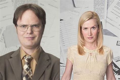 dwight and angela|angela and dwight dating.